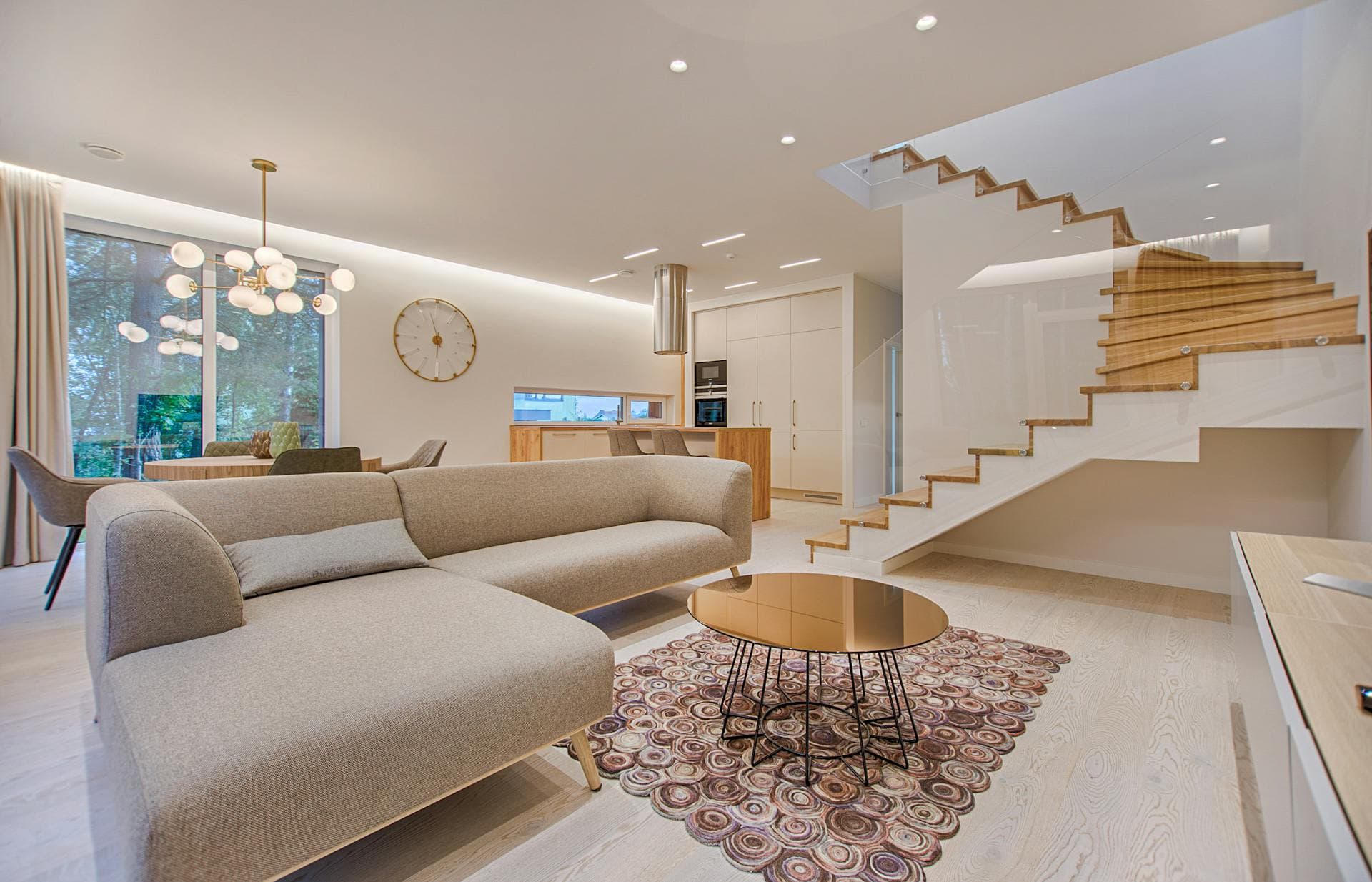 Modern smart home interior