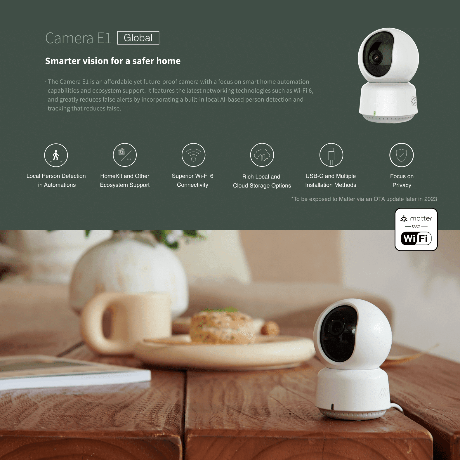 Aqara Camera E1 — detail 1