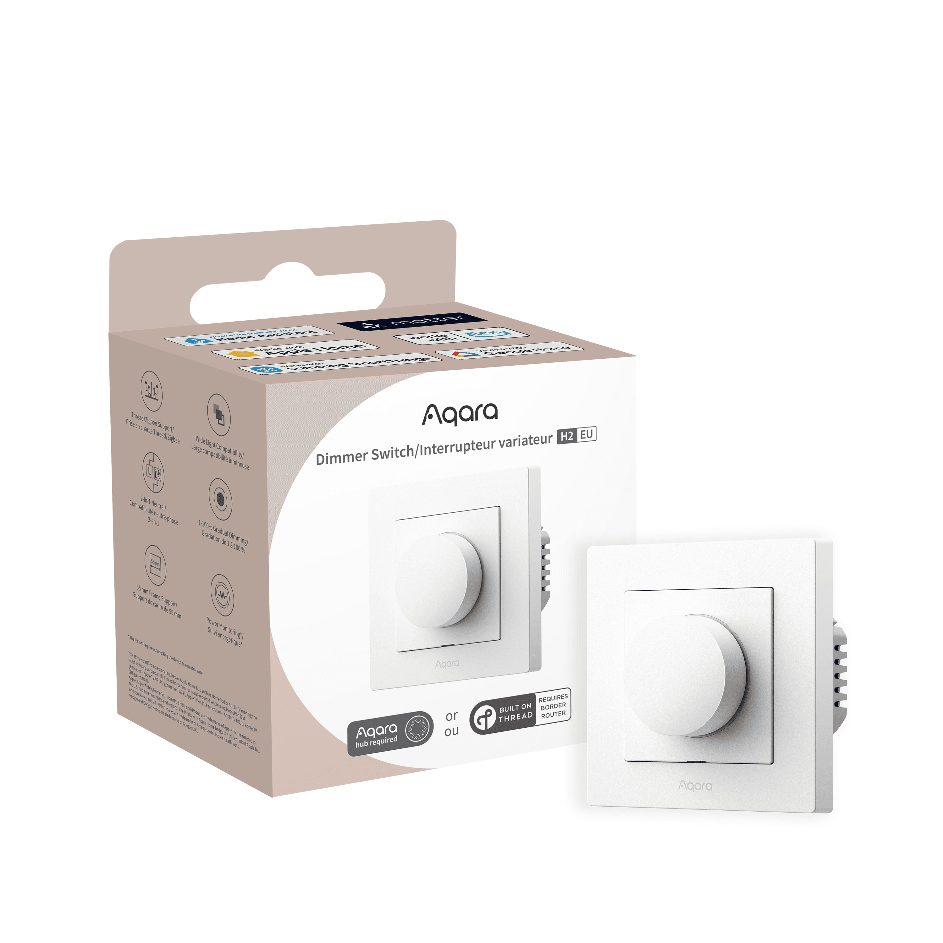 Aqara Dimmer Switch H2 EU — detail 1