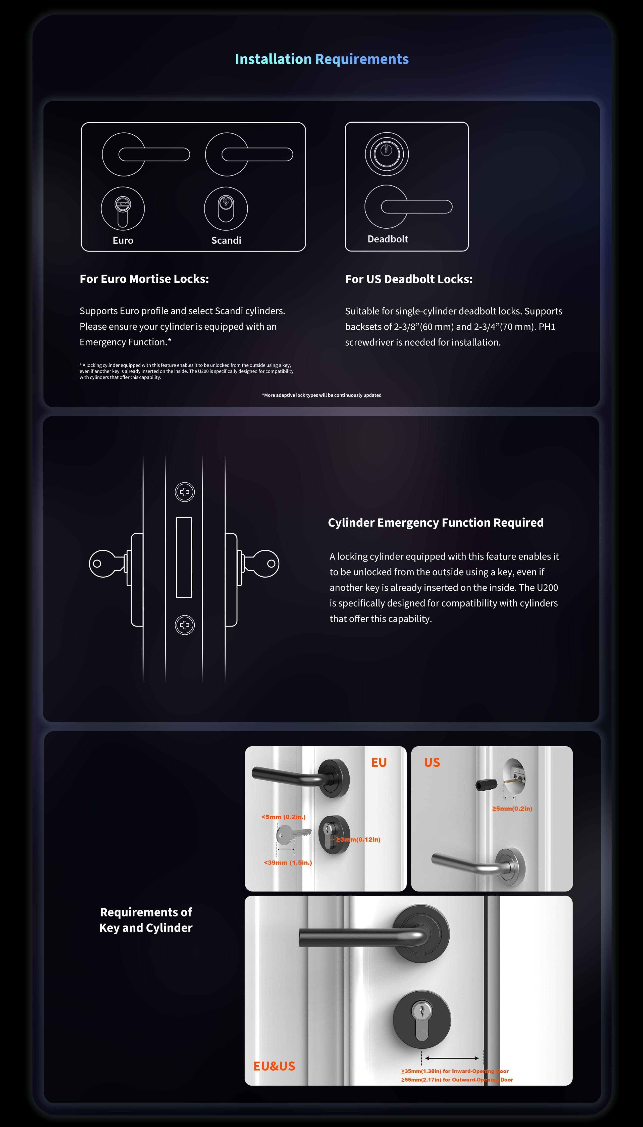 Aqara Smart Lock U200 Kit — detail 15