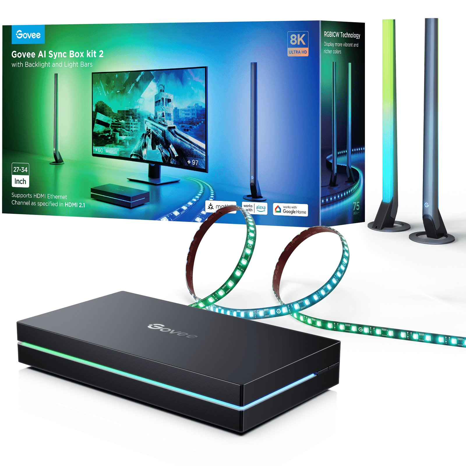 Govee AI Sync Box Kit 2 (27-34 inches) — detail 1