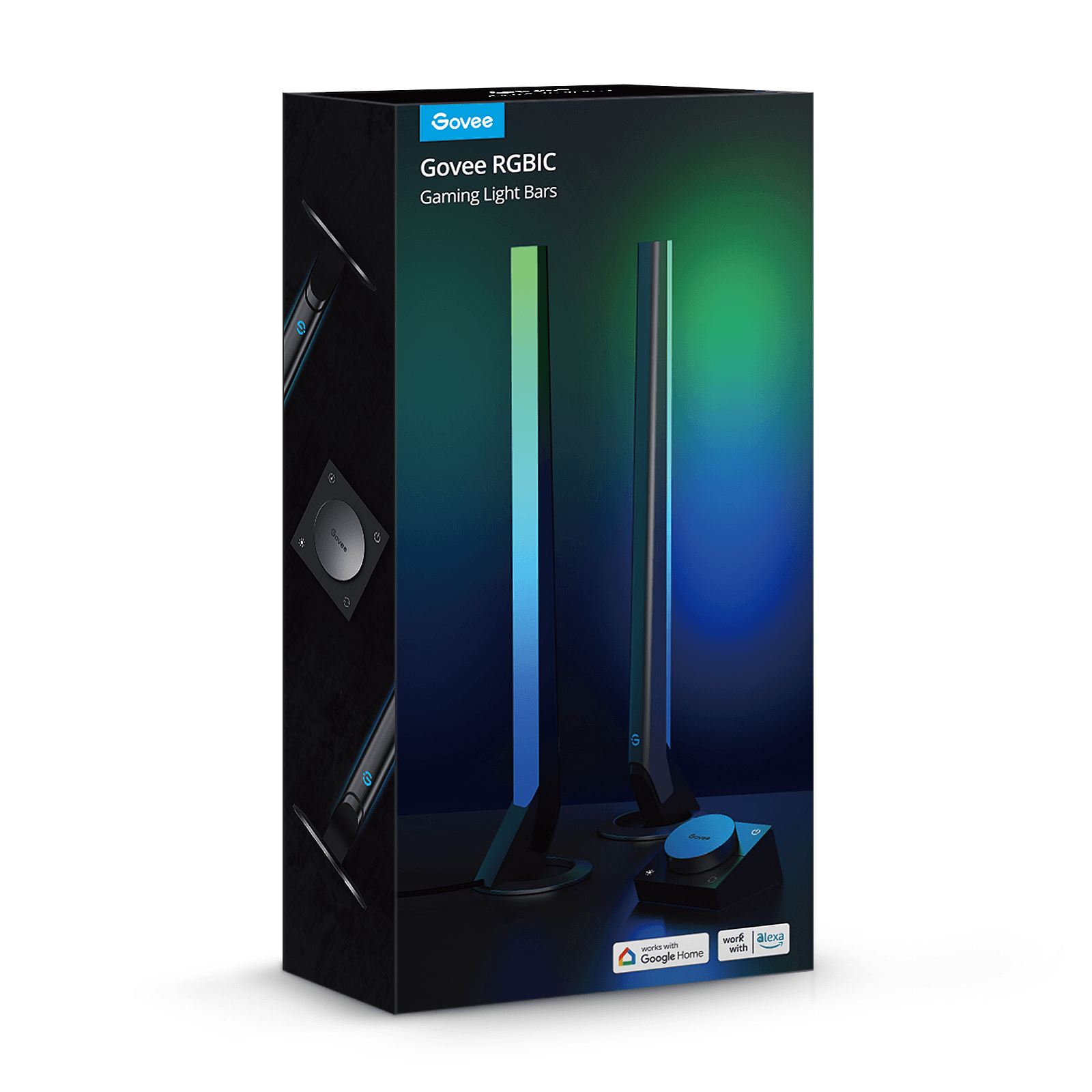 Govee RGBIC Wi-Fi Gaming Light Bars with Smart Controller — detail 1