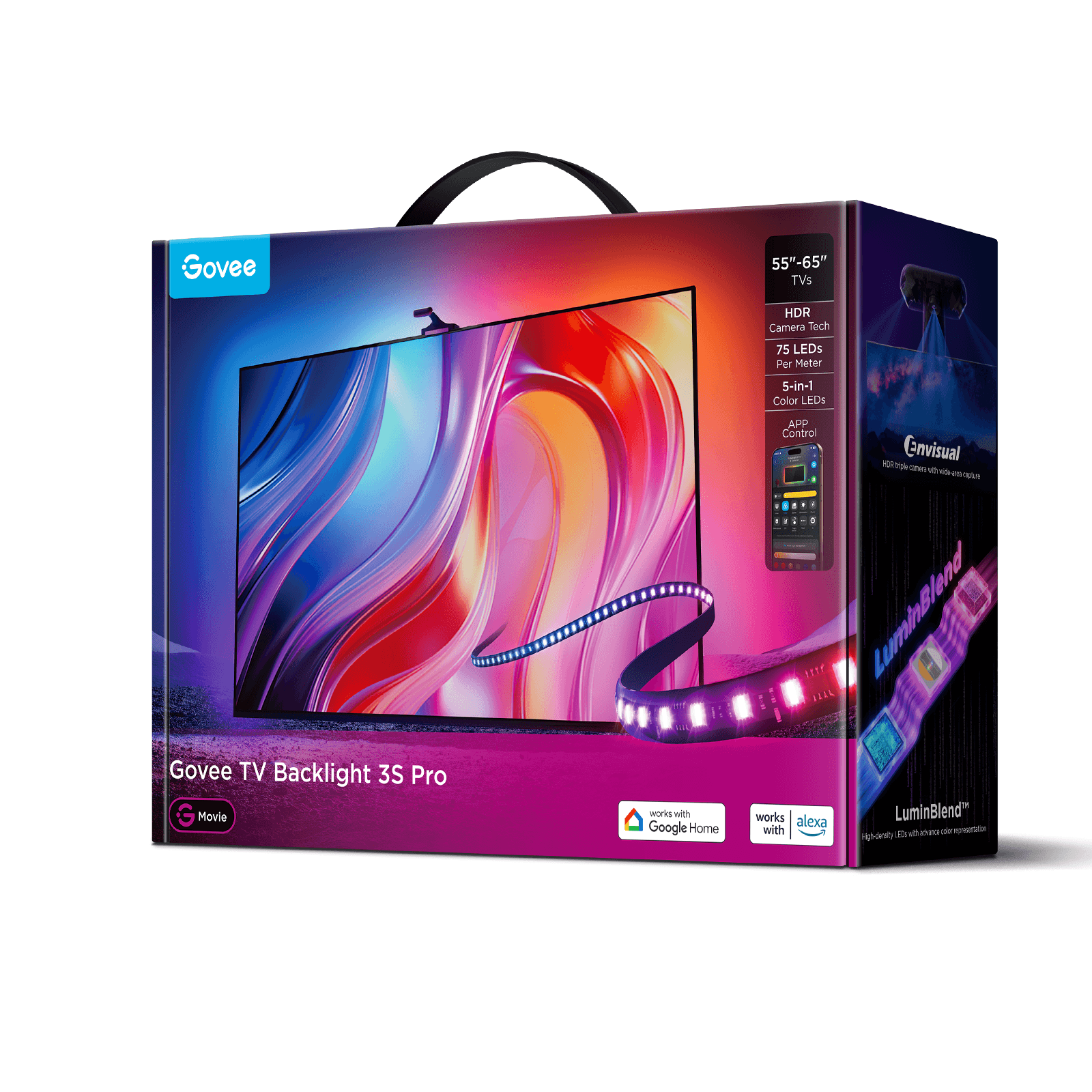 Govee TV Backlight 3 Lite Kit With Strip Light and Light Bar — detail 3